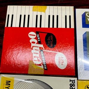 50-75 new in box Mylar recording tape 1.0 mm